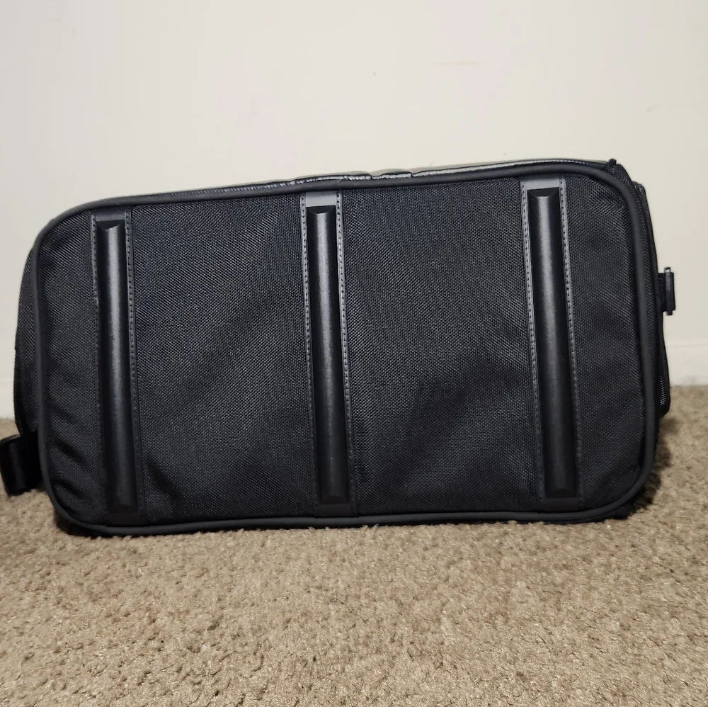 Black Laptop Shoulder Bag for Men